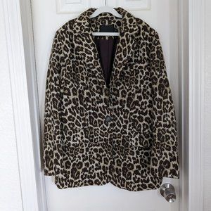 No. 6 Store Leon Blazer - Leopard print (size 1)